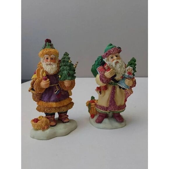 Katherine Stevenson Old World Santas Lot of Nine - Picture 6 of 14